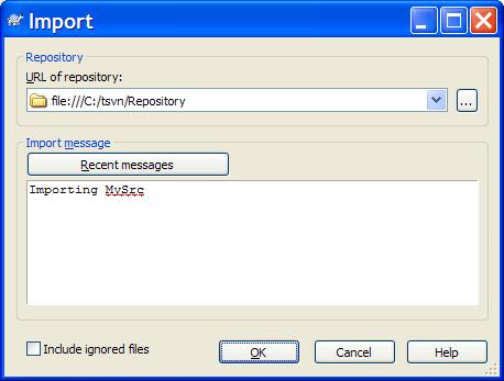 Tsvnimport